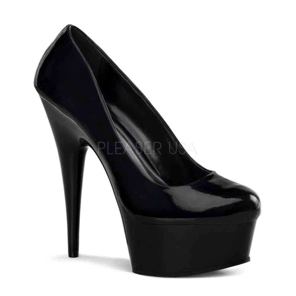 Pleaser - DELIGHT685 High Heels - Pole dance schuhe - Schwarz Product image